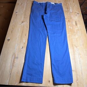 RALPH LAUREN THE POLO CHINO PANTS SZ 32 X 32 STRETCH SLIM FIT 97% COTTON EUC